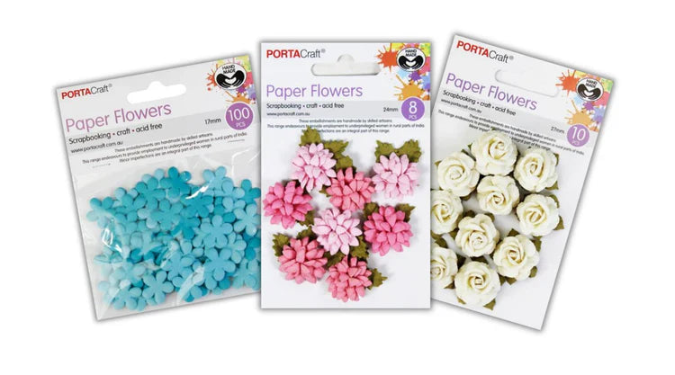 Paper & Fabric Flowers