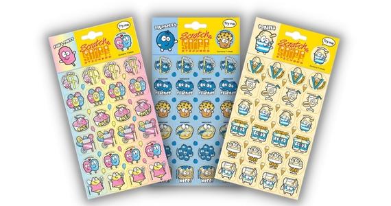 Scratch n Sniff Stickers in a variety of Scents