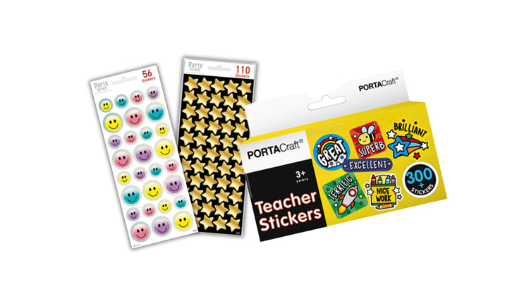 Teacher Reward Motivational Stickers for Children - nature Stock