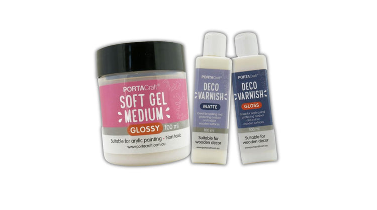 Varnishes & Gel Mediums