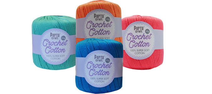 Crochet Cotton - Solid Colours