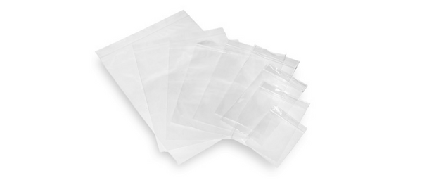 Small resealable clearance bags