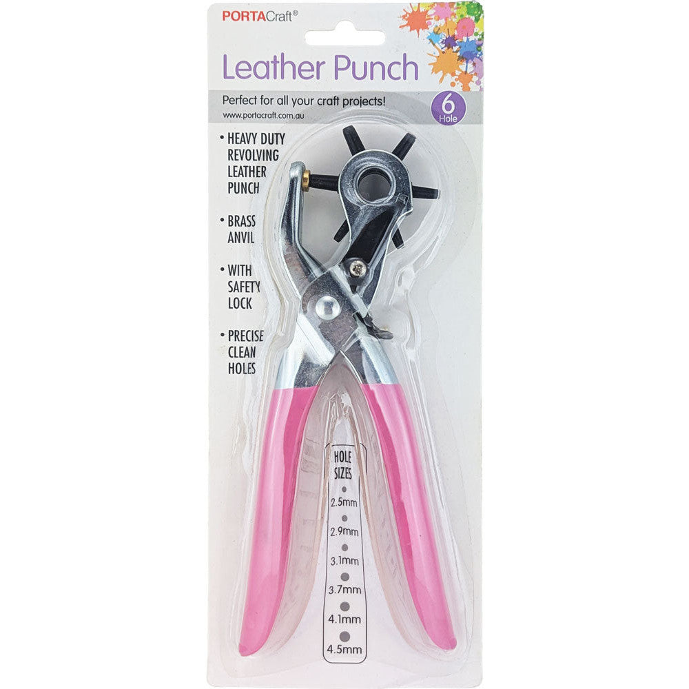 Leather Punch 6 Sizes