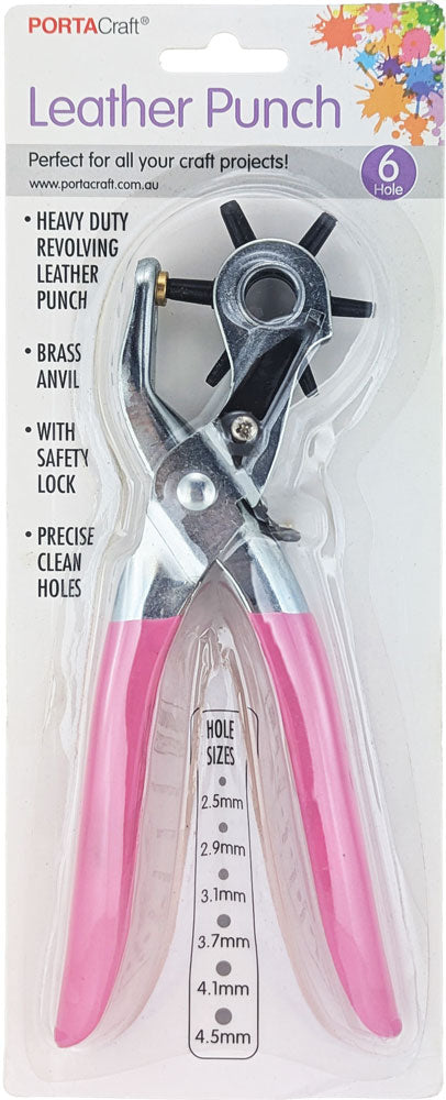 Leather Punch 6 Sizes