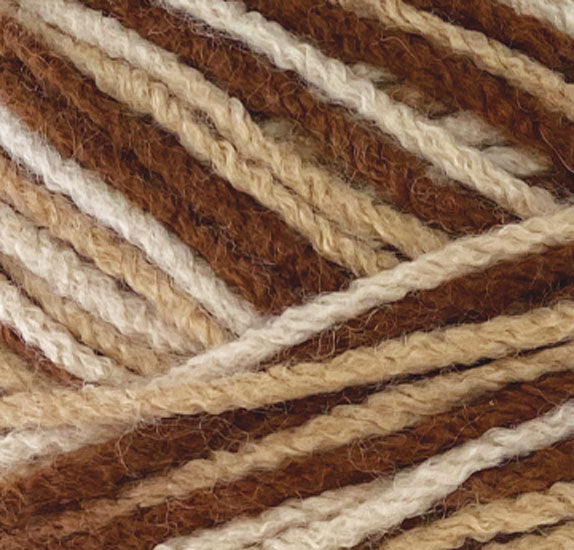8ply Yarn Variegated Mahogany 100g by Porta Craft