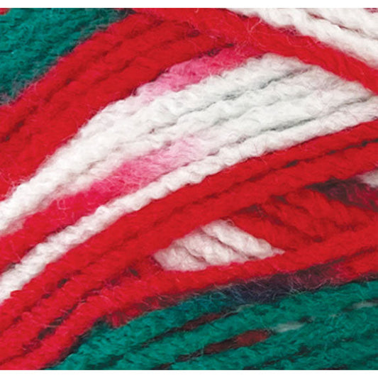 Acrylic Yarn 100g 189m 8ply - Variegated Christmas