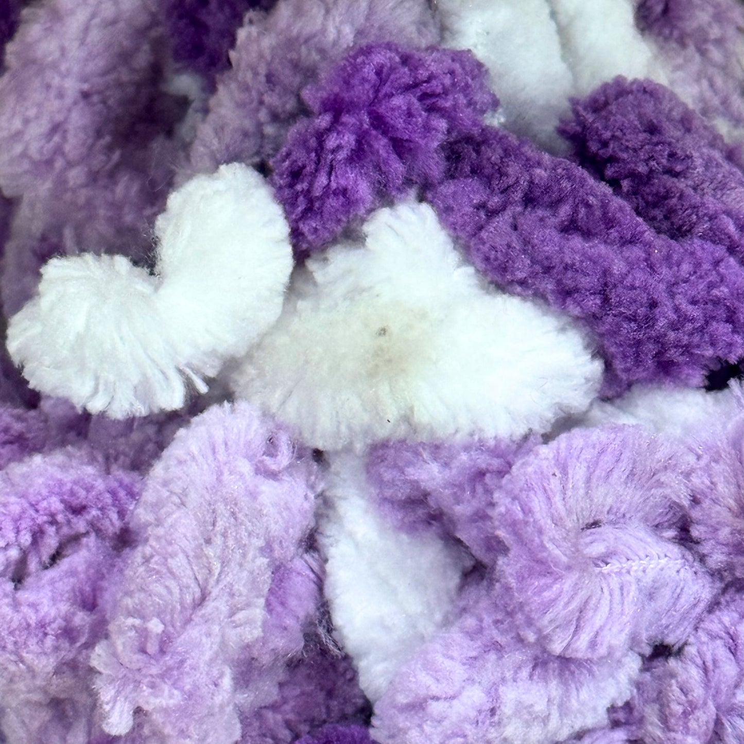 DUSTY Loopy Yarn 100g 8m Berry Mixed 5pk Bundle