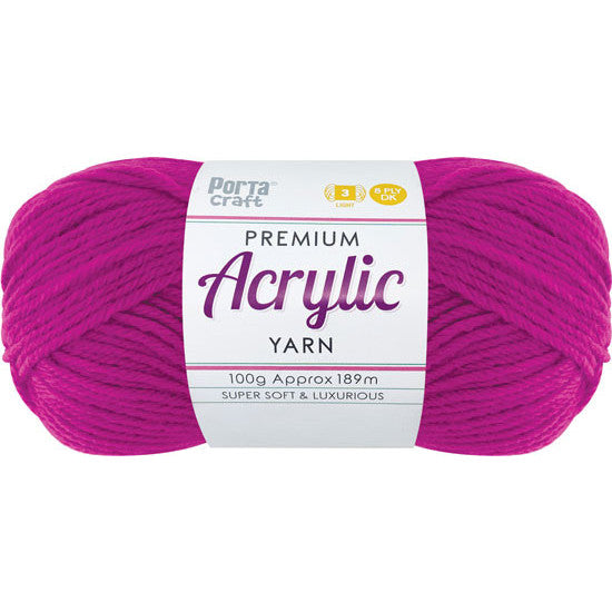 8ply Knitting Yarn 100g  - Mulberry