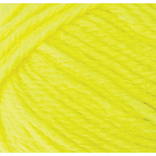 Buy High Viz Yellow 8ply acrylic yarn Australia 100g 189m neon yellow knitting yarn for hi-vis beanies safety accessories and bright kids crochet
