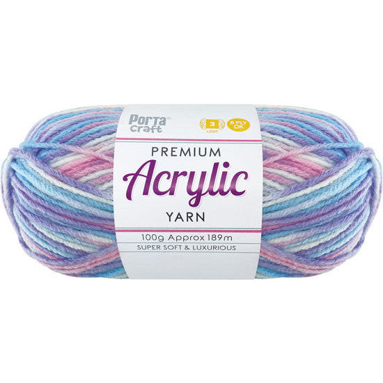 8ply Knitting Yarn 100g  - Variegated Rarity
