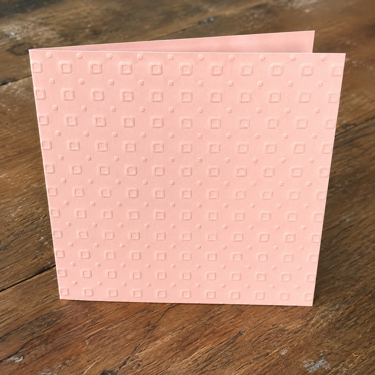 Embossing Folder Square - Spots & Dots