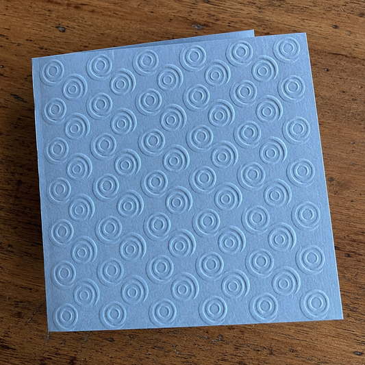 Embossing Folder Square - Swirls