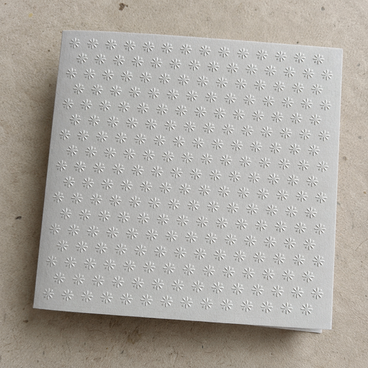 Embossing Folder Square - Small Flowers
