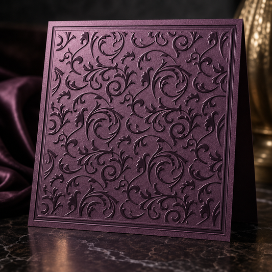 Embossing Folder Square - Scrollworks