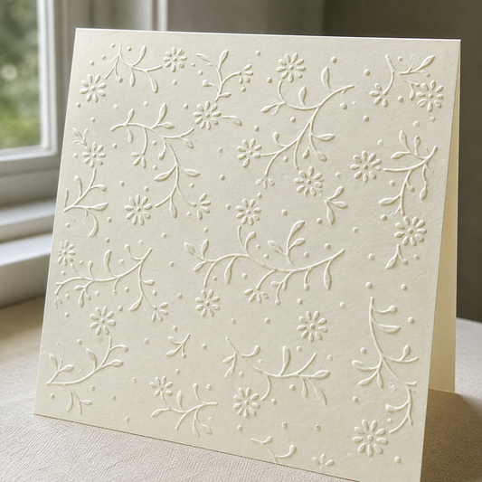 Embossing Folder Square - Sweet Flowers