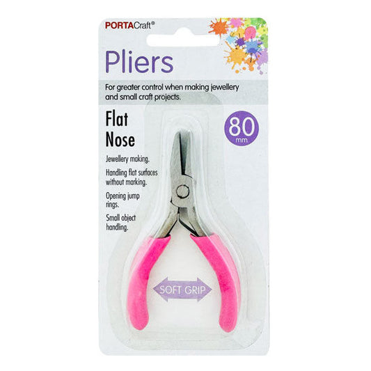 Mini Pliers 80mm Flat Nose