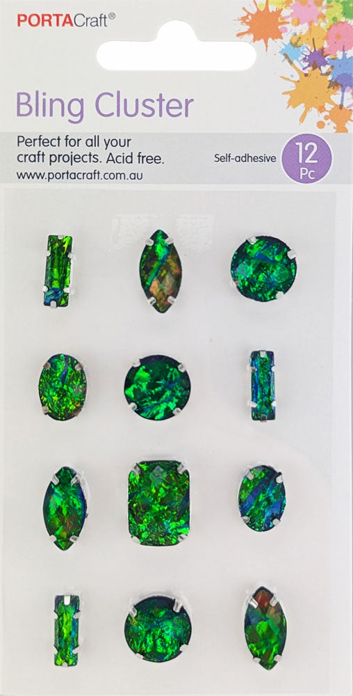 Gems 12pk - Emerald