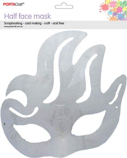 Half Face Mask 19x18cm - Princess
