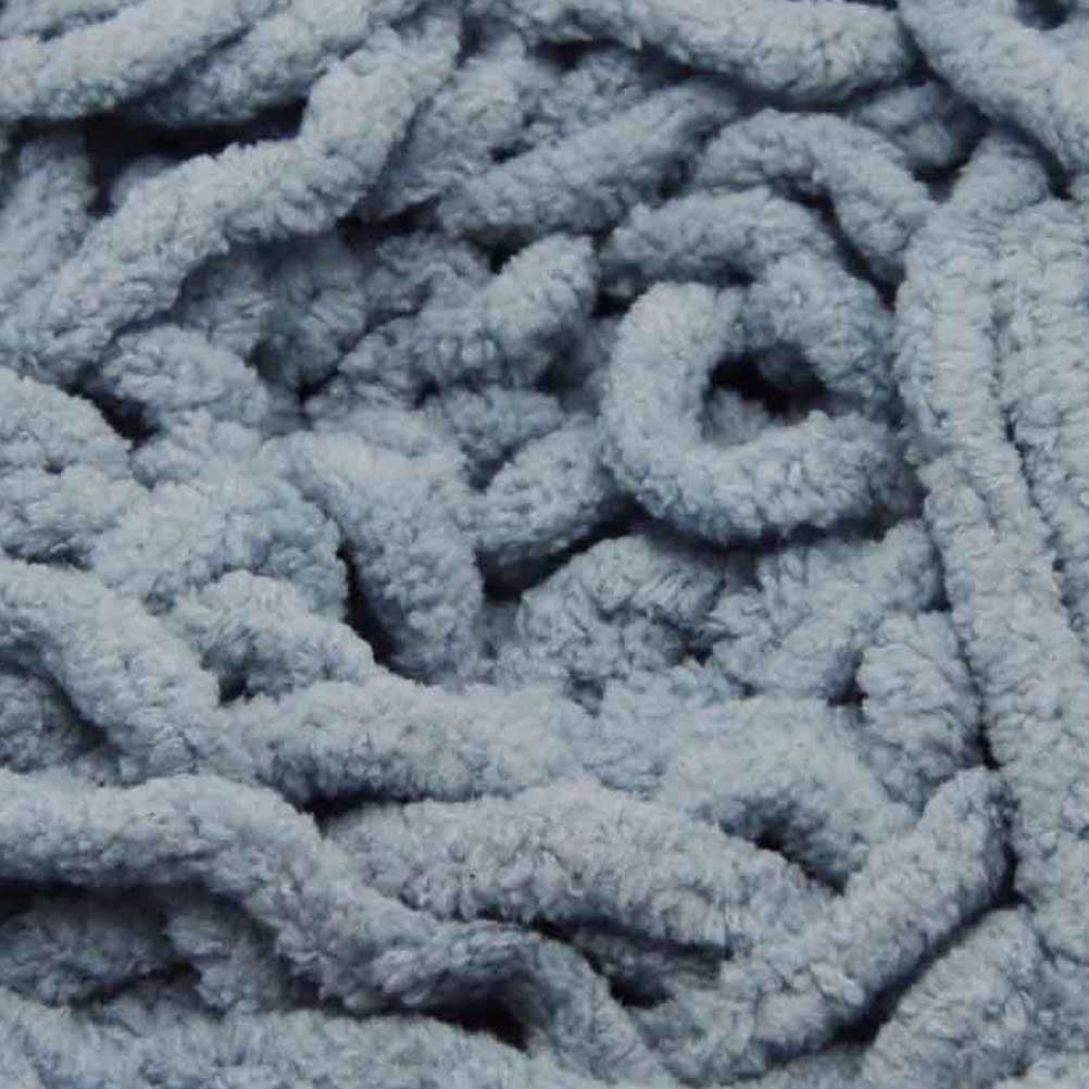 Porta Craft Chenille Blanket Yarn 12ply Grey