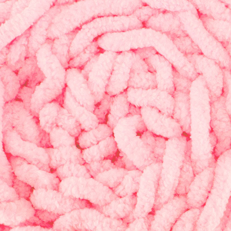 Chenille Blanket Yarn 100g 80m 12ply - Light Pink