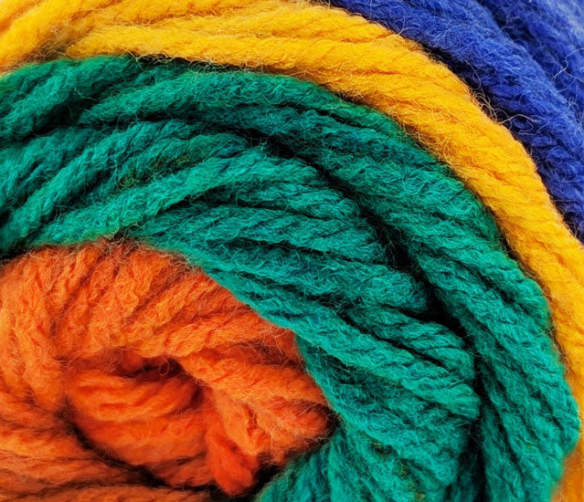 Stripes Acrylic Yarn 100g 188m 8ply - Favourite