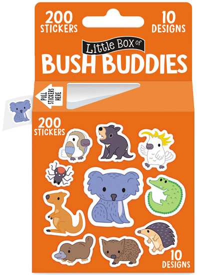Sticker Roll 200pk - Bush Buddies