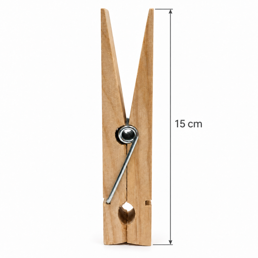 Large 15cm Wood Peg