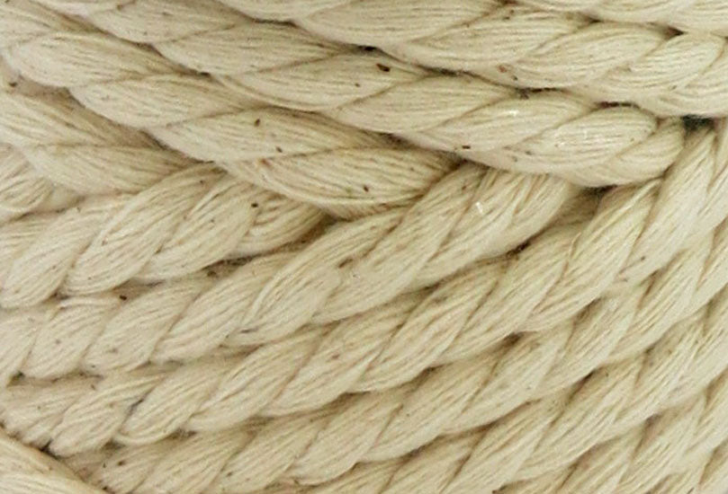 Macrame Cord 200g 6mm 26m - Twisted