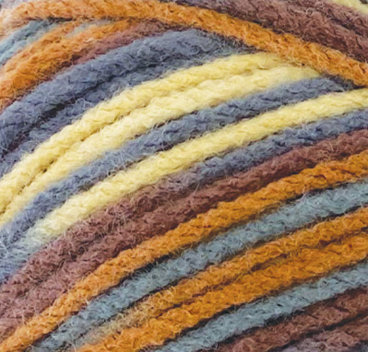 8ply Yarn Variegated Hi-Lo 100g by Porta Craft