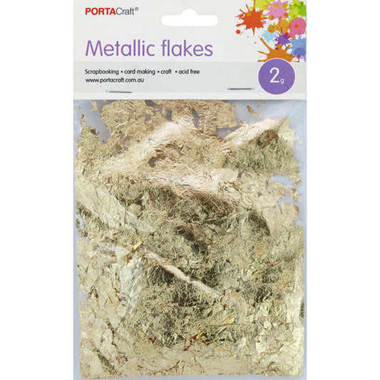 Metallic Flakes 2g - Gold