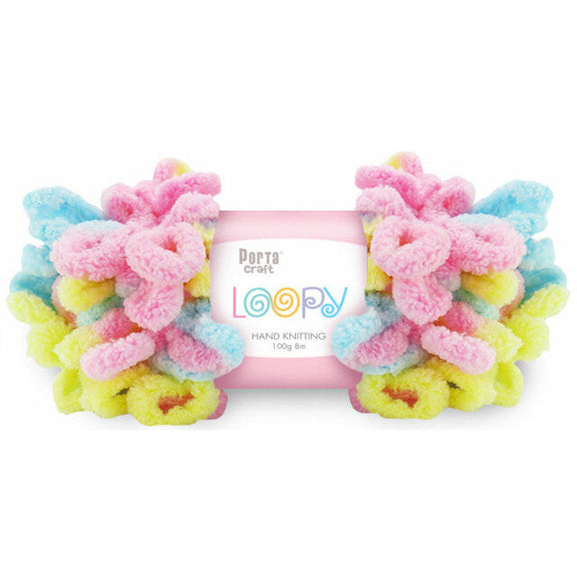 Loopy Yarn 100g 8m - Pastel Baby