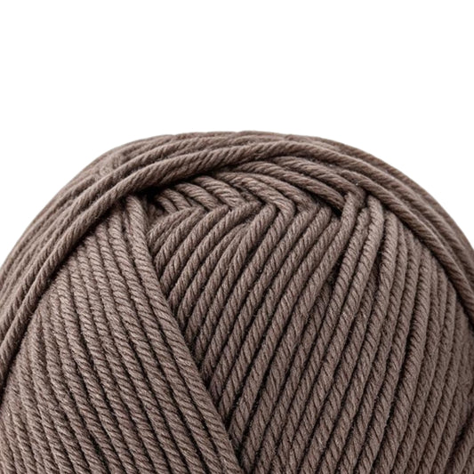 Luxe Cotton Acrylic Yarn 100g 8ply - Teddy Bear