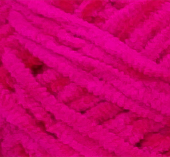 Velvetine Yarn 10ply 100g - Hot Pink