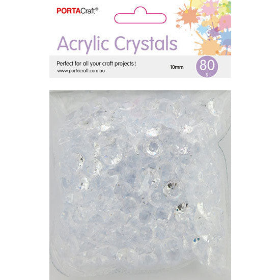 Porta Craft Acrylic Crystals 10mm 80g