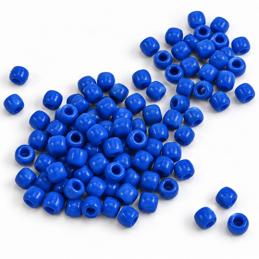 Pony Beads 150pk - Royal Blue