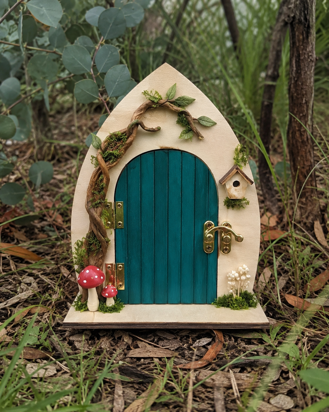 Opening Fairy Door Freestanding 16.5x18cm