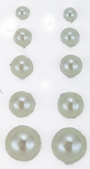 Pearl Sheet Multi 3,4,5,6,8mm 75pc - Ivory