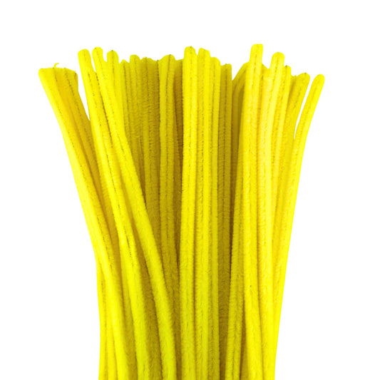 Chenille Stems 6mm 50pk - Yellow