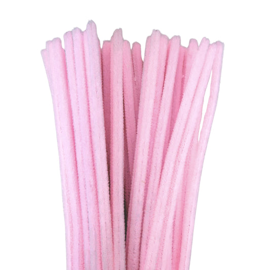 Light Pink Chenille Stems Australia at Discount Craft