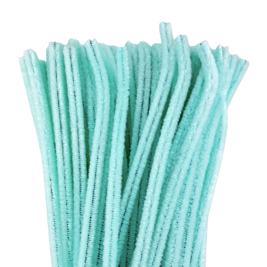 Chenille Stems 6mm 50pk - Mint