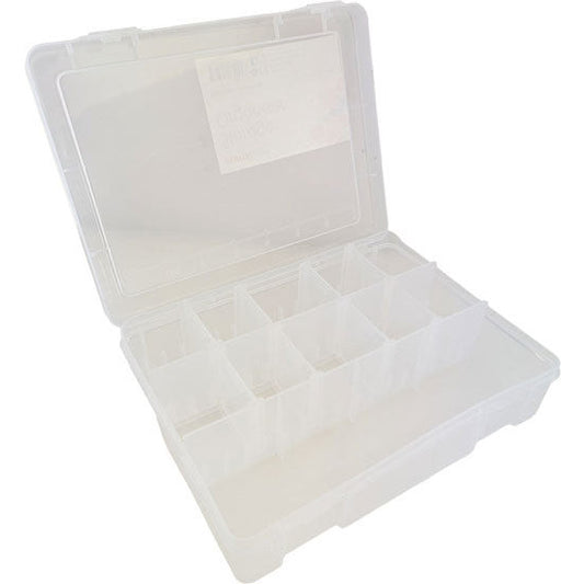Craft Storage Organiser with 11 Adjustable Compartments