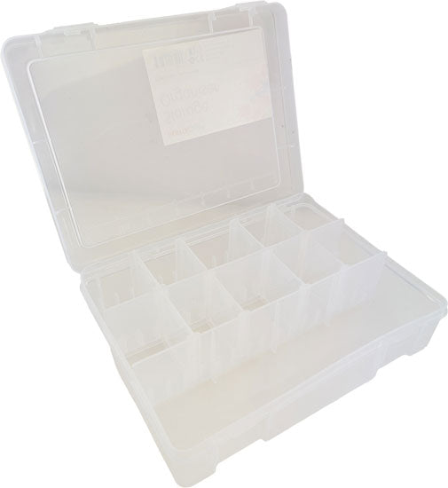 Craft Storage Organiser with 11 Adjustable Compartments