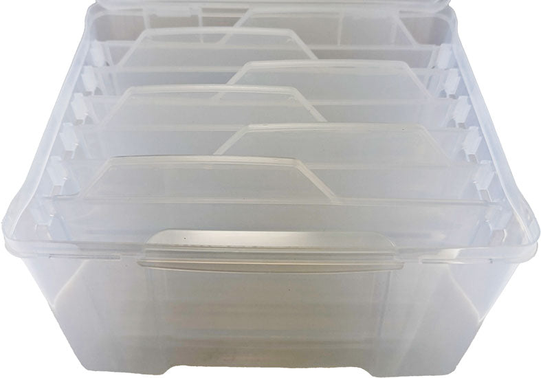 Storage Organiser with 6 Dividers 269x233x193mm
