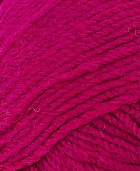 Knitting Yarn 100g 270m 8ply - Solid Fuchsia