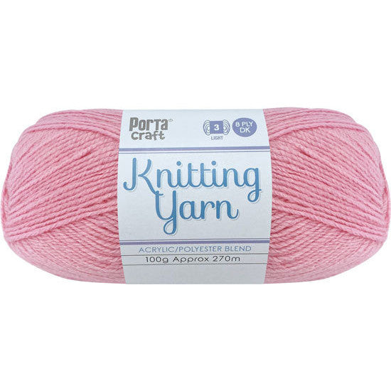 Knitting Yarn 100g 270m 8ply - Solid Princess