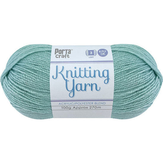 Knitting Yarn 100g 270m 8ply - Solid Columbia