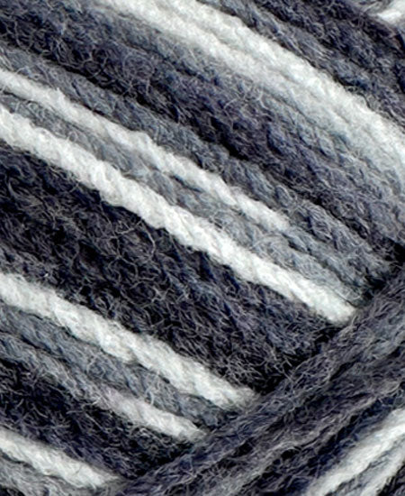 Knitting Yarn 100g 220m 8ply - Multi Storm Cloud (NEW)