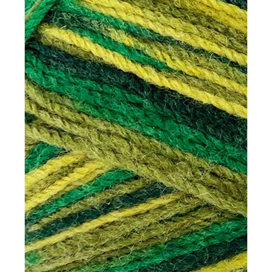 Porta Craft Knitting Yarn 100g 270m 8ply - Multicolour Leprechaun