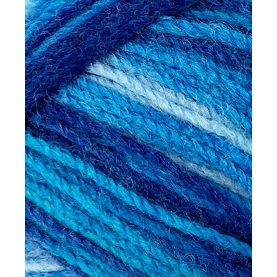 Porta Craft Knitting Yarn 100g 270m 8ply - Multicolour Bluey