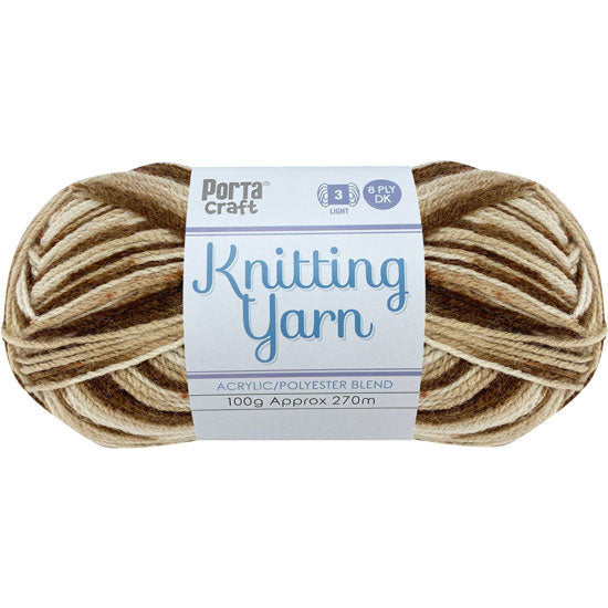 Knitting Yarn 100g 270m 8ply - Multi Bingo